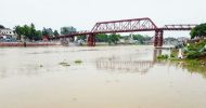 সিলেটে কমতে শুরু করেছে নদ-নদীর পানি