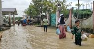 ওসমানীনগরে আবারো বন্যার ছোবল, পানিবন্দি ৫ হাজার মানুষ