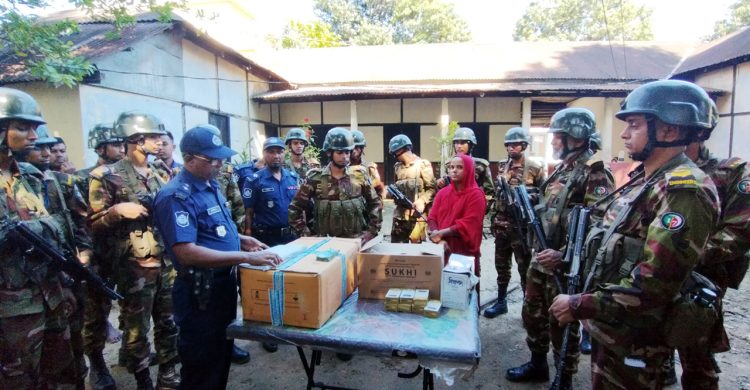 সিলেটে ইউপি সদস্যের খাটের নিচে মিলল ৩ কার্টন সরকারি ওষুধ