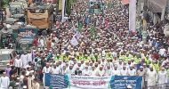 ঈদে মিলাদুন্নবী (সা.) উপলক্ষ্যে সিলেটে তালামীযের বর্ণাঢ্য মোবারক র‌্যালি