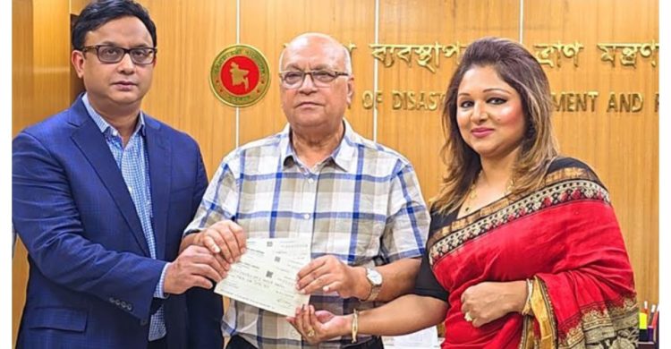প্রধান উপদেষ্টার তহবিলে আড়াই কোটি টাকা দিলেন সিলেটের সাবেক এমপি শফি চৌধুরী