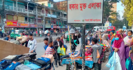 সিলেটে ফুটপাত-সড়কে বসতে পারবে না হকার