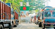 ভারতীয়দের বাধা: সিলেট সীমান্তে আটকা পণ্যভর্তি ৪ শতাধিক ট্রাক