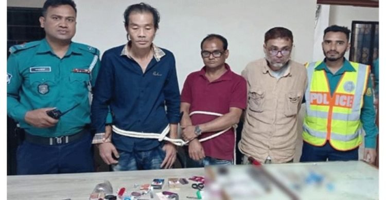 সিলেটে মাদক সেবনকালে হাতেনাতে ধরা আ.লীগের ৩ নেতাকর্মী
