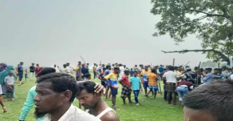 সুনামগঞ্জে ধান শুকানো নিয়ে দু’পক্ষের সংঘর্ষে আহত ৪০
