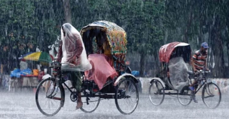 সিলেটসহ দেশের কিছু এলাকায় শুক্রবার থেকে টানা ৪ দিন বৃষ্টি ঝরবে