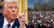 যুক্তরাষ্ট্রের ৫০ রাজ্যে কয়েক লাখ মানুষের বিক্ষোভ, যা বললেন ট্রাম্প