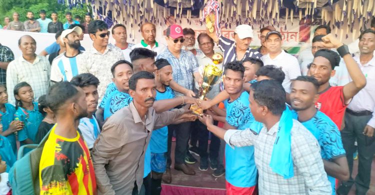 শ্রীমঙ্গলে আন্ত চা বাগান ফুটবল টুর্নামেন্টের ফাইনাল সম্পন্ন