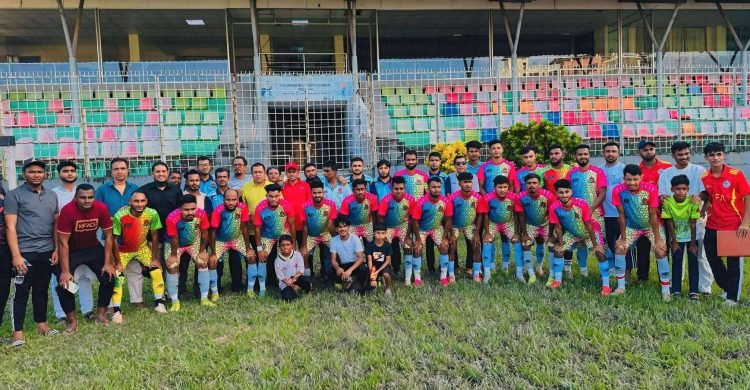 রোমাঞ্চকর লড়াইয়ে বালাগঞ্জকে ৩-২ গোলে হারিয়ে সেমিফাইনালে ওসমানীনগর
