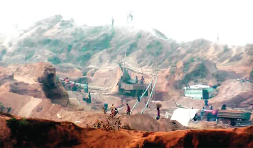 সিলেটের শারপিন টিলার পাথরখেকোরা এখনো সক্রিয়