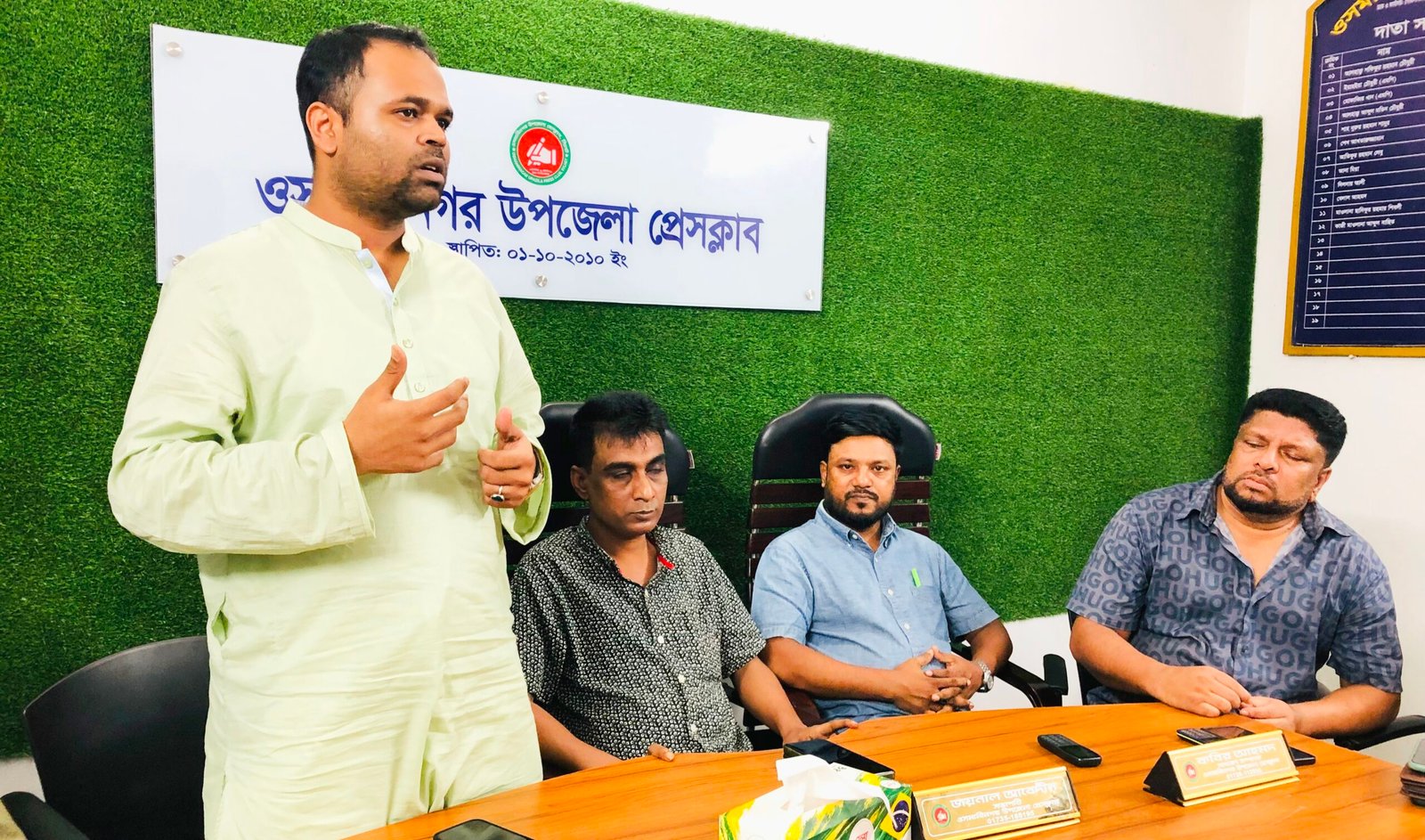 তথ্যভিত্তিক সংবাদে ওসমানীনগর উপজেলা প্রেসক্লাবের ওপর ভরসা পাই: ব্যারিস্টার অর্ণব